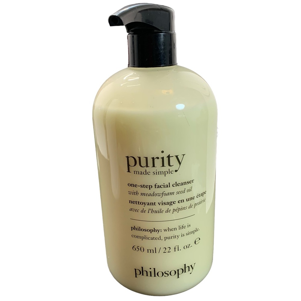 PHILOSOPHY Purity Made Simple One Step Facial Cleanser 22 fl oz Unboxed